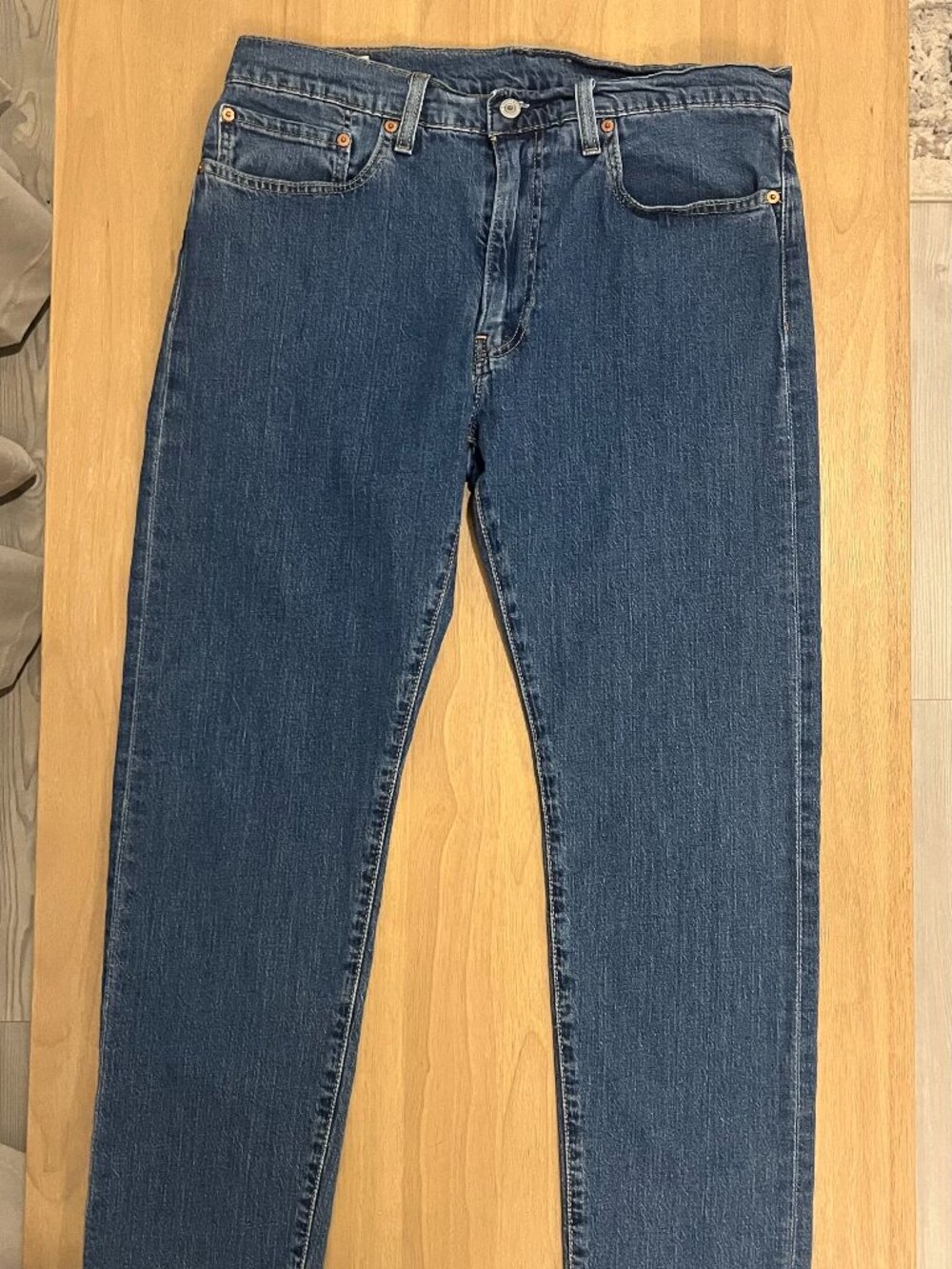 Levi’s 502 Premium Denim Tapered Jeans Medium Wash 34x30